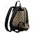Zaino Gucci Beige Small GG Supreme Bee - vista 2