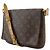 Louis Vuitton Marrone Monogram Musette Tango con Tracolla Corta - vista 2