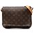 Louis Vuitton Marrone Monogram Musette Tango con tracolla corta