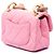 Chanel Pink Mini Wenge Wood Chain Flap Rosa - vista 2