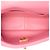 Chanel Pink Mini Wenge Wood Chain Flap Rosa - vista 4