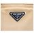 Prada Beige Saffiano Canvas Tote mit Besatz Dunkelblau - Ansicht 5