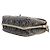 Chanel Gray Camellia Printed Canvas Double Side Flap Marrone - vista 12