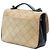 Chanel Beige Medium CC Quilted Suede Business Affinity Flap - vista 2