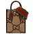 Gucci Beige Mini Jumbo GG Canvas Web Satchel