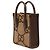 Gucci Beige Mini Jumbo GG Canvas Web Satchel - view 2