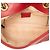 Borsa a tracolla Gucci Red Small GG Marmont Matelasse in pelle di vitello Rosso - vista 4