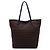 Fendi Zucchino Canvas Tote in Braun Dunkelbraun