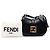 Fendi Black Nano Leather FF C mon Crossbody Nero - vista 7