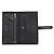Cartera larga Bearn Soufflet en chevre Mysore negro Hermès - vista 4