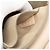 Borsa a tracolla Chloé Drew in pelle di vitello granulata nano marrone Beige - vista 6