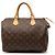 Louis Vuitton Marrone Monogram Speedy 30