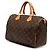 Louis Vuitton Marrone Monogram Speedy 30 - vista 2