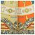 Sciarpa in seta Hermès Beige Carpe Diem 90 - vista 4
