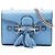 Gucci Blu Mini Microguccissima Emily Crossbody Blu chiaro