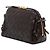 Borsa a tracolla Loop Mini in agnello intrecciato Intrecciato marrone Bottega Veneta Marrone scuro - vista 2