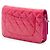 Chanel Pink CC gesteppte Patentleder Wallet on Chain - Ansicht 2