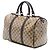 Borsa Boston Gucci Beige Medium GG Crystal Joy - vista 2