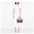 Borsa Boston Gucci Beige Medium GG Crystal Joy - vista 6