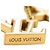 Collana con pendente Louis Vuitton Gold Gold Plated LV Iconic Enamel D'oro - vista 3