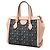 Borsa Ophidia in denim blu con ricamo piccolo GG Gucci - vista 2