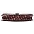 Borsa a tracolla Dior Red Oblique Canvas Chain Rosso Bordò - vista 3