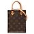 Louis Vuitton Petit Sac Plat Monogram Marrone