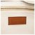 Tote convertibile Saint Laurent in tela beige con logo stencil - vista 5