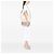 Tote convertibile Saint Laurent in tela beige con logo stencil - vista 7