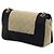 Chanel Beige Small Quilted Bicolor Grosgrain Mademoiselle Single Flap - vista 2