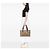 Bolso Tote Web Pop en lona GG beige Gucci - vista 7
