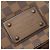 Louis Vuitton Marrone Damier Ebene Brooklyn MM - vista 6