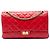 Chanel Red Quilted Lambskin Reissue 2.55 Double Flap 226 Rosso
