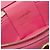 Vanity Necessaire Chanel Mini CC em lambskin matelassê rosa com alça de pérolas e corrente - vista 5