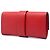 Clutch Medor 23 in Tadelakt rosso Hermès - vista 2