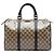 Borsa Boston GG Crystal Joy beige media di Gucci