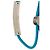 Bracciale LV Space in nylon blu e ottone Louis Vuitton - vista 5