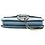 Chloé Faye Crossbody in scamosciato e pelle di vitello blu, piccola Blu chiaro - vista 3