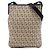 Fendi Beige Zucchino Canvas Crossbody