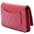 Wallet On Chain Portafoglio con catena Chanel Red Quilted Aged Calfskin Reissue 2.55 Rosso - vista 2