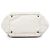 Borsa a tracolla a soffietto Chanel White Chocolate Bar Lambskin LAX Bianco Crudo - vista 3