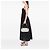 Borsa a tracolla a soffietto Chanel White Chocolate Bar Lambskin LAX Bianco Crudo - vista 5