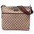 Gucci Beige GG Canvas Web Crossbody
