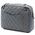 Borsa Camera Chanel Reissue 2.55 in pelle di vitello trapuntata grigia Large Marrone - vista 2