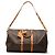 Louis Vuitton Marrone Monogram Keepall Bandouliere 55