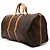 Louis Vuitton Marrone Monogram Keepall Bandouliere 55 - vista 2