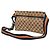 Borsa a tracolla Gucci Beige GG Canvas Web Double Pocket - vista 2