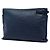 Clutch LOEWE Blue Embossed Anagram Leather Repeat T Blu navy - vista 2