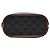 Céline Borsa pranzo Celine in tela rivestita Triomphe marrone Marrone scuro - vista 3