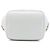 Chanel White Small Quilted Lambskin Perfect Meeting Hobo Bianco - vista 3